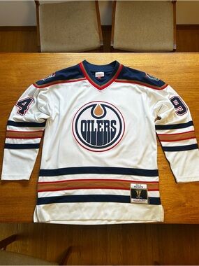 Mitchell and Ness Ryan Smyth oilers jersey